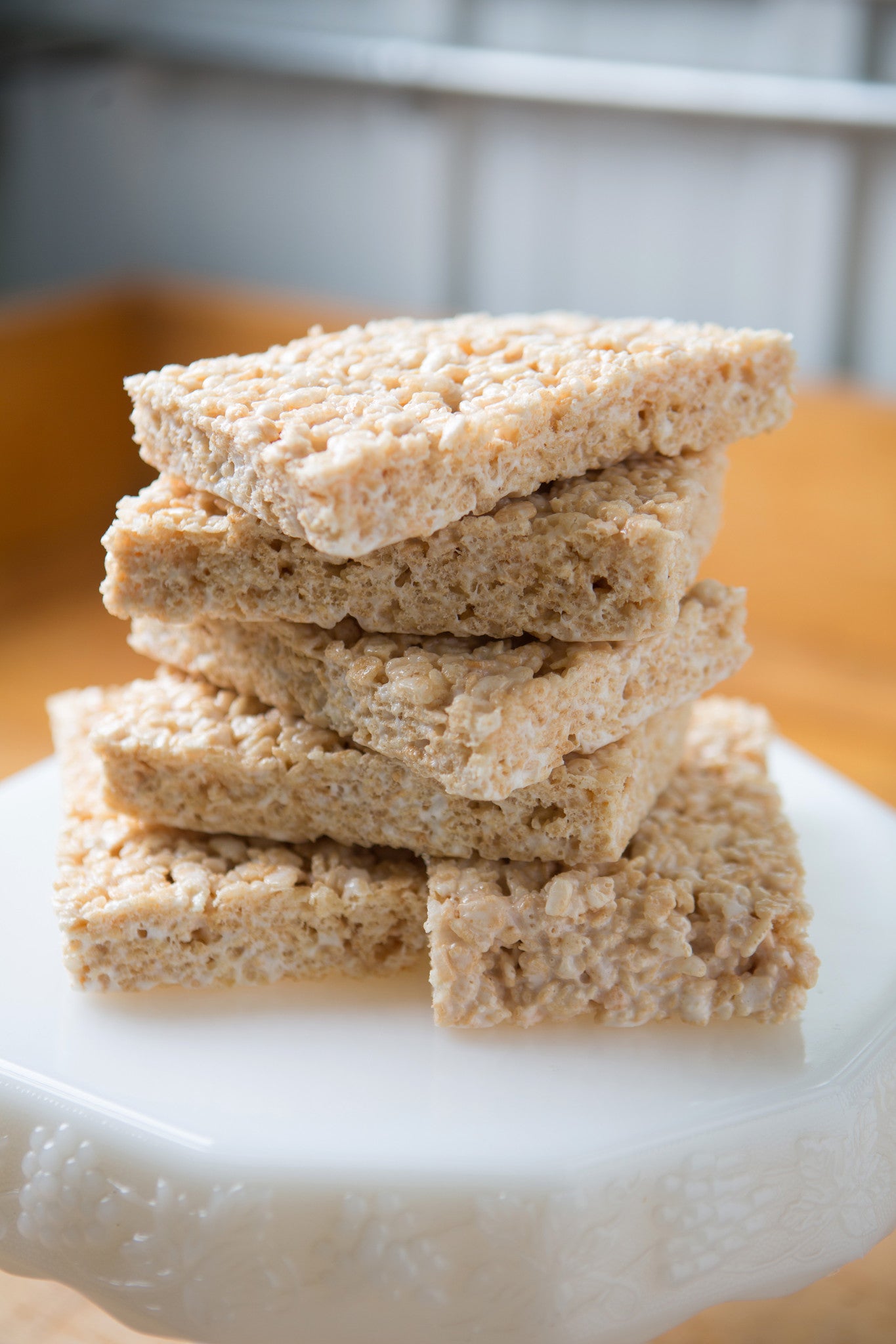 Homemade Bizzy Lizzy Krispie Bars